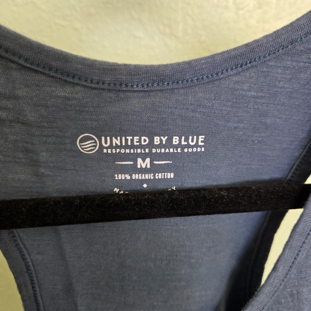 United By Blue Navy Graphic Tank Top - Picture 3 of 3